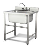 Lavafondos 1 Taza Full Inox 304 Línea Europea