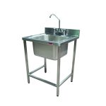 Lavadero Industrial 1 Taza Acero Inox 304