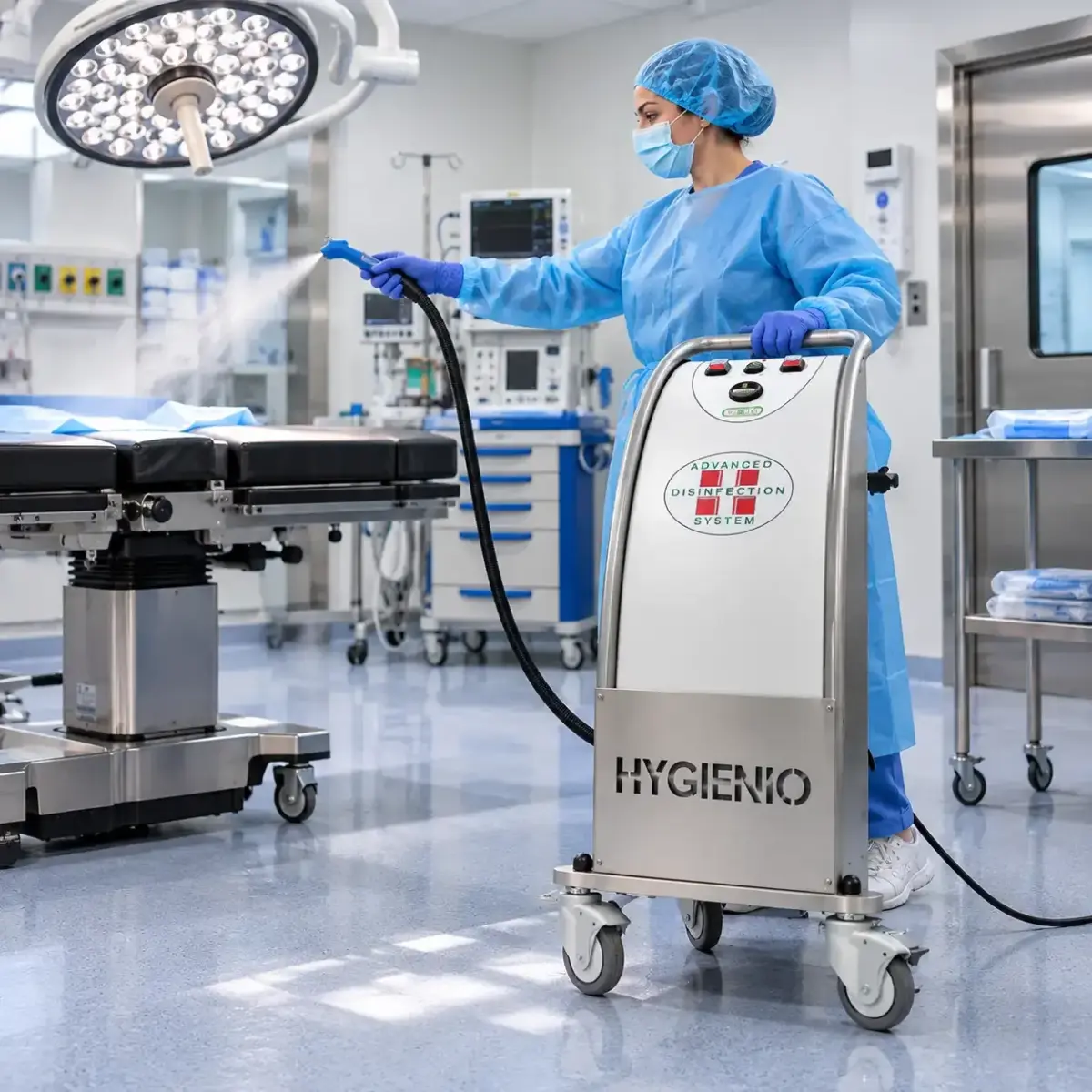 SISTEMA DESINFECTADOR DE CUALQUIER SUPERFICIE HYGIENIO