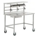 MESON - ESTACION DE TRABAJO CLINICA 140 cm (A PEDIDO)