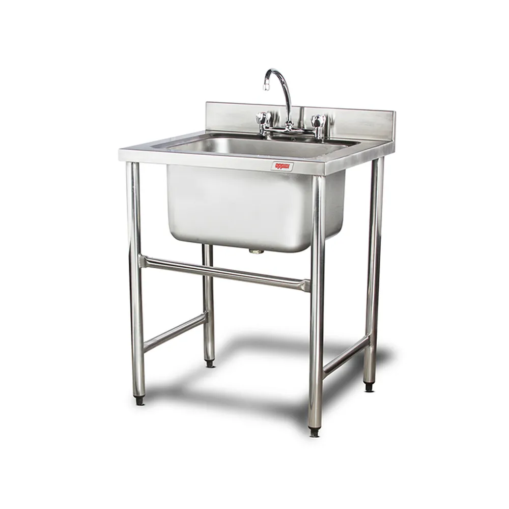 LAVAFONDO 1 TAZA LINEA EUROPEA TAZA 60x50x30 cm FULL INOX 304