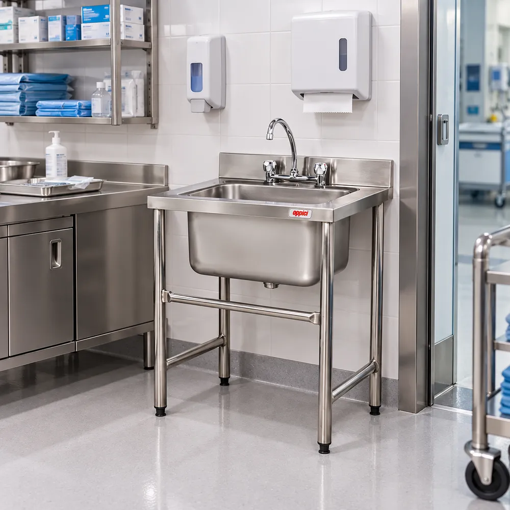 LAVAFONDO 1 TAZA LINEA EUROPEA TAZA 60x50x30 cm FULL INOX 304